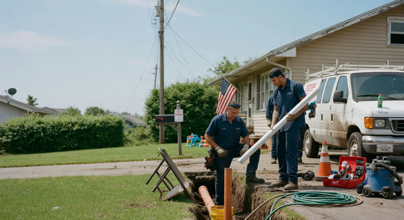 Sewer Line Inspection in Galena Park, TX